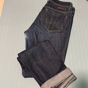 Burberry Brit jeans, size 29 R, 98% cotton, L 29”